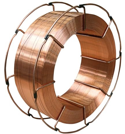 Gambit Tools SG III Schweißdraht, 0,80 mm, D-200 Spule, 5 kg, Verkupfert, für MAG-Schweißen
