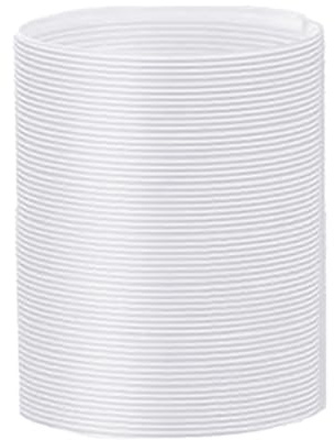 Tubo di scarico per condizionatore d'aria portatile, tubo di sfiato portatile per condizionatore d'aria, condotto di scarico portatile – Condotto di sfiato CA di ricambio con diametro di 15,9 cm per