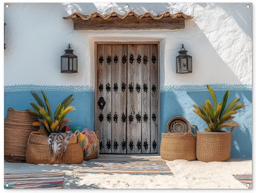 MuchoWow© Decoracion Pared Exterior Posters Decorativos Jardin Terraza