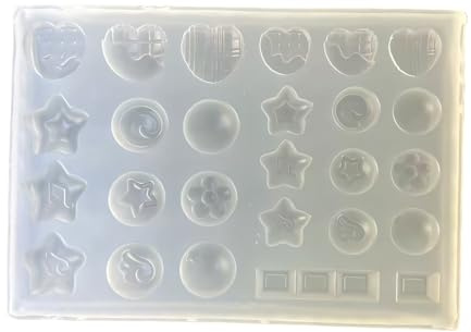 Molde de silicona redondo creativo con forma de bola de masa hervida para hornear, ideal para arte de resina epoxi y hornear, bonito molde para brochetas de albóndigas