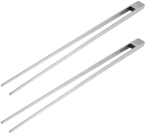 2 Pièces Diapason de Massage Auriculaire en Acier Inoxydable | Vibration Douce, Finition Polie Miroir, Surface Lisse, Usage pour Nettoyage Auriculaire et Massage