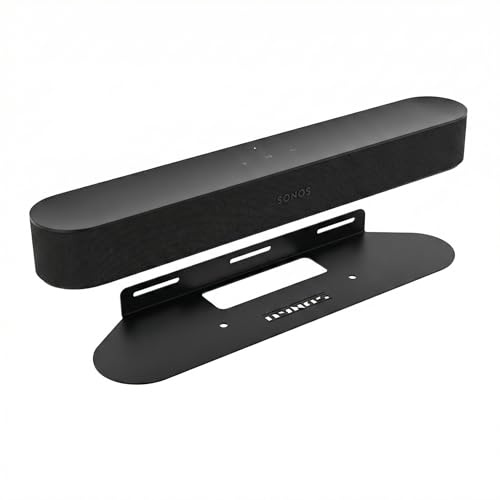Dynas Wall Bracket For Sonos Beam Soundbar | Fittings Included | Sonos Beam Wall Mount Bracket | Made In The UK