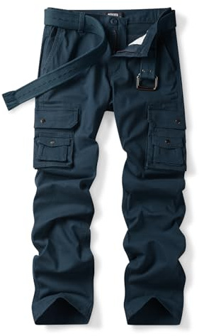Aeslech Womens Stretch Cargo Work Trousers Camo Combat Ladies Heavy Duty Multi Pockets Casual Pants