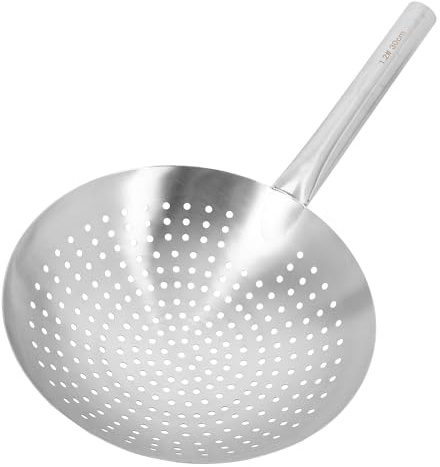 Housoutil Edelstahl Filtersieb Löffel 51X30Cm Multifunktional Feines Maschendraht Sieb Küchenhelfer Zum Abseihen Von Gemüse Fleisch Und Öl in Haushalt Und Restaurant