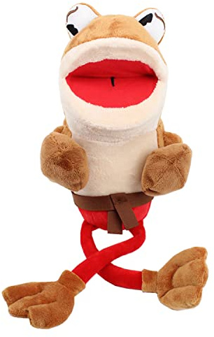 uiuoutoy Plush Soft Toys Devil Boss Ghost Mecup and Brocup Dolls Gift (Croaks)