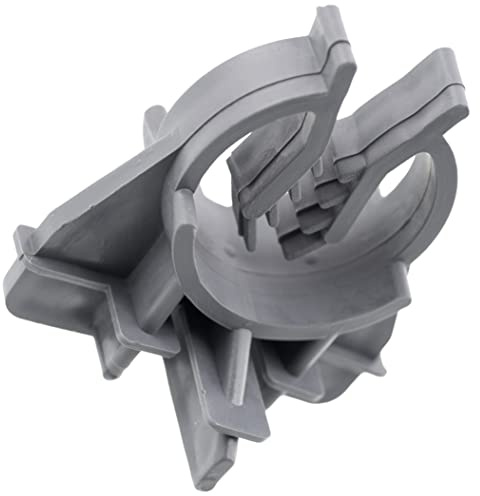 AERZETIX - C65209 - Lot de 25 Cales d'armatures pour fer à béton de Ø8 à Ø24 - enrobage 20 mm - pour fixation horizontale - accessoire de coffrage à clipser - en plastique - dalle armé ferraillage