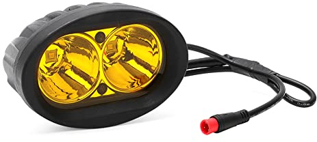 EUPLI E-Bike Upgrade High Output LED Head Light Fit Rad Power Bikes Mini Rover Expand Runner Plug & Play Off Road Vehicle Bike Lights