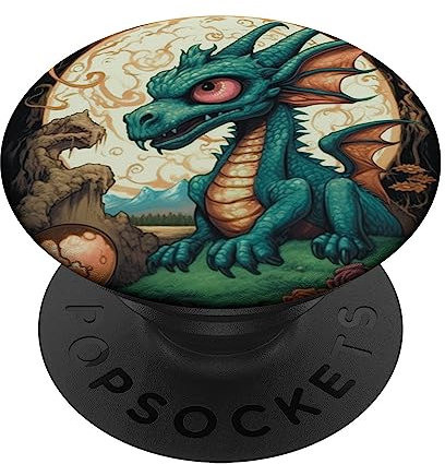 Spyro Adventure Dragon Gamer Dragon T Fantasy Pop Art T PopSockets Swappable PopGrip