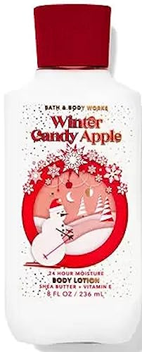 Bath & Body Works Winter Candy Apple Body and Hand Lotion Pack of, 8oz (Winter Candy Apple)