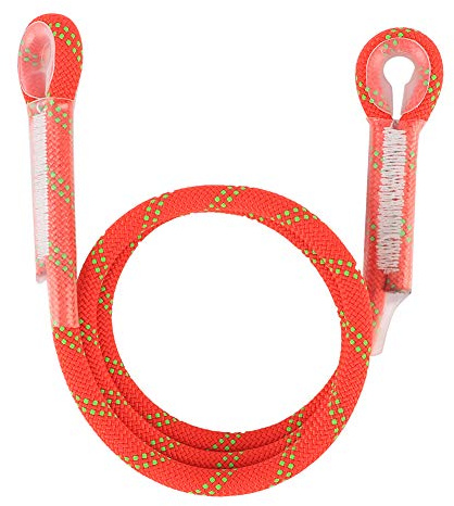 HERCHR 120cm Tree Climbing Belt Rock Climbing Rope Safety Lanyard Fall Protection Mountaineering Sling Tree Climbing Lanyard