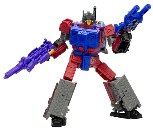 Transformers Legacy United Deluxe Class G1 Universe Quake, 5.5-inch Converting Action Figure, for Boys and Girls Ages 8+