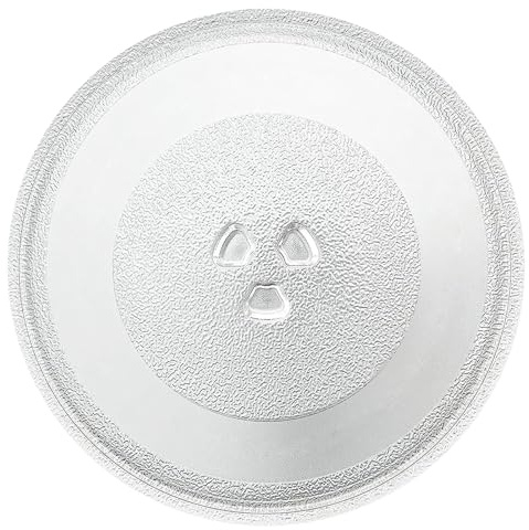 SPARES2GO Universal Microwave Turntable Plate Y Type Glass Dish Tray (14 / 36cm / 360mm)