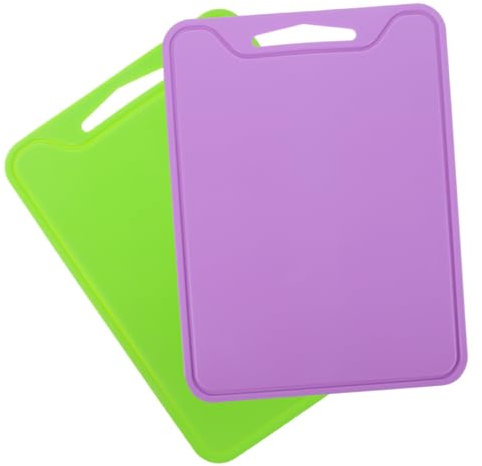 TIDTALEO 2 Pièces Découper Pliable Silicone Antidérapante pour Cuisine Facile