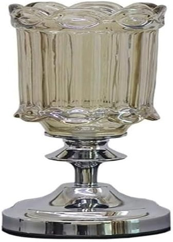 SBCGFY Vase Blumenzimmer Tischdekoration Schlafzimmer Büro Hotel Home Dekoration Glasmaterial Hoher dekorativer Glastisch