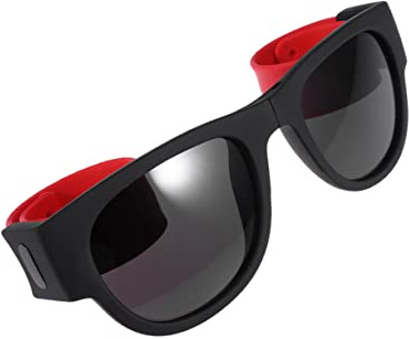 Healeved Sonnenbrille Für Junge Mädchen Kindersonnenbrille Spaßbrille Partybrille Rot Schutz Accessoire Für Geburtstagsfeiern Weihnachtsfeiern Neonpartys Raves Halloweenpartys Und Andere An