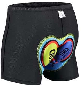 UJEDFHV Short Velo Cuissard De Cyclisme Antichoc for Vélo De Route, VTT, Entièrement Respirant