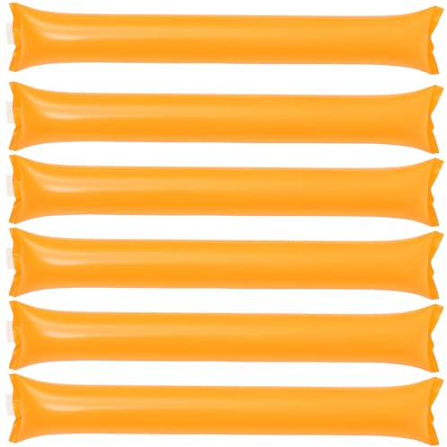 PRETYZOOM 40pcs Inflatable Noise Sticks Party Favors Lightweight Reusable Cheering Boom Sticks for Sports Events Concerts Basketball Football Outdoor Activities