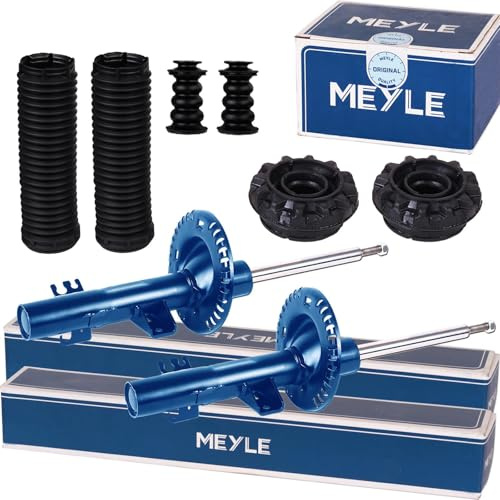 2x Meyle Gasdruck Stoßdämpfer+Domlager vorne | 2x 126 623 0012 + 2x 100 641 0004 + 910136 für T5 Transporter Bus