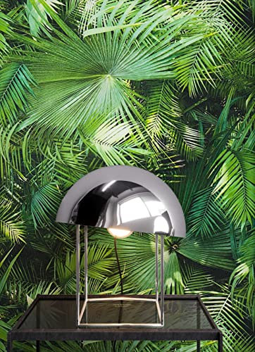 NEWROOM Blumentapete Tapete Grün Blumen Blätter Floral Vliestapete Schwarz Vlies moderne Design Optik Blumentapete Modern inkl. Tapezier Ratgeber