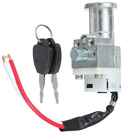 Viviance Batteria Chager Interruttore Di Accensione Serratura Con 2 Chiavi Per Moto Bici Elettrica Scooter E-Bike