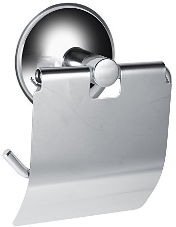 Agatige Porta Carta igienica in Acciaio Inossidabile, Porta Rotolo di Carta igienica con Ventosa per Accessori da Bagno a Parete