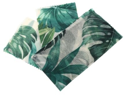Healeved 3pcs Beeswax Food Wraps Beeswax Wraps for Food Candy Papers French Fries Papers