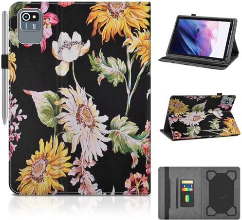 KATUMO Universal Hülle für 10-10,1 Zoll Tablet, Cover Case für Blackview/HotLight/TECLAST/SEBBE/XGODY/JIKOCXN/Lville/AOCWEI/OSCAL/Wqplo/Oangcc/ANTEMPER/TJD/WOZIFAN/Pazhonz/CWOWDEFU Tablet