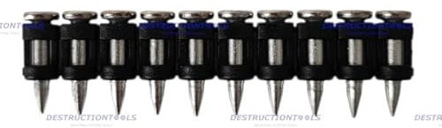 1000x Collated Concrete Nails 16mm - for Spit Pulsa 700, 27, 40, 65 & 800 - HC6/16