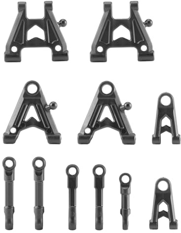 HAIBOXING RC Car Spare Parts, 1/18th Scale Drifting Race Replacement Parts Front/Rear Suspension Arms & Steering Links Apply to 2196 & 2197(29004)