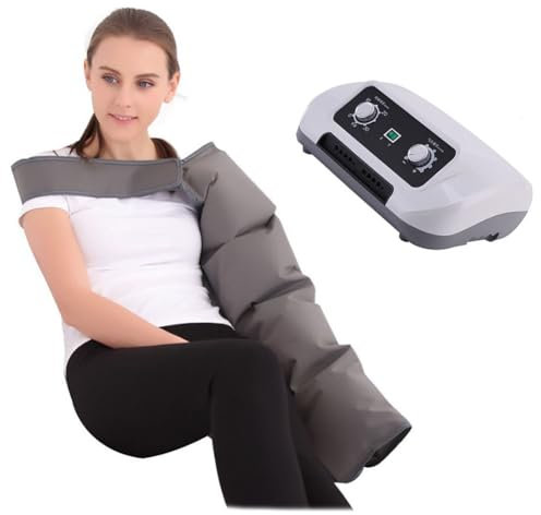 Massaggiatore A Onde Pressione Per Gambe Piede E Piedi Dei Polpacci, Apparecchio per massaggio, Massaggiatore Elettrico A Compressione D'Aria, Stivali Per Pressoterapia, Drenaggio Linfa(Color:Braccio)