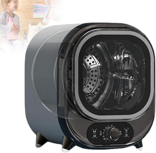 Petit sèche-Linge à condensateur, capacité de 5 kg, sèche-Linge Portable Compact, Petit sèche-Linge à Condensation, Mini essoreuse avec capacité de Charge de 0,8 kg, pour Appartements et cam
