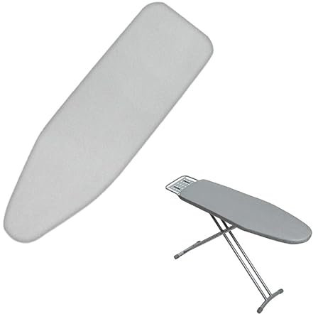 97x33cm Remplacement Housse Table À Repasser Durables Housse De Table À Repasser 120x40cm Coton Housse Pour Table À Repasser Con Rembourrée Épaisse(Gray,43x14in 110x35cm)