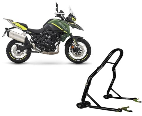 Cavalletto alzamoto alza moto per alzare sollevare la ruota posteriore del della BENELLI TRK 702