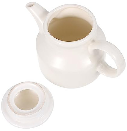 Veemoon 1pièce Tasse Céramique Avec Couvercle Et Poignée Récipient Pour Sauce Et Assaisonnement Pour Cuisine Pique- Et Pratique