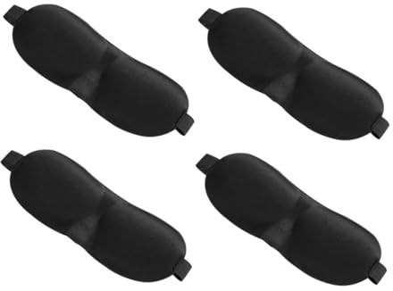 OATIPHO 5piezas Máscara Ojos de Antifaz Bloqueador de Luz Flexible para Dormir Antifaz para Ojos Cómodo para Viajes y Descanso Casa