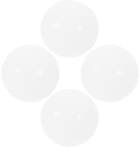 COLLBATH 4 Stück Daunenjacken-Trocknungsball waschkugel waschmaschine bälle daunenjacke bälle wäscherei wäscheball -set wäschekugeln für wäschetrockner White