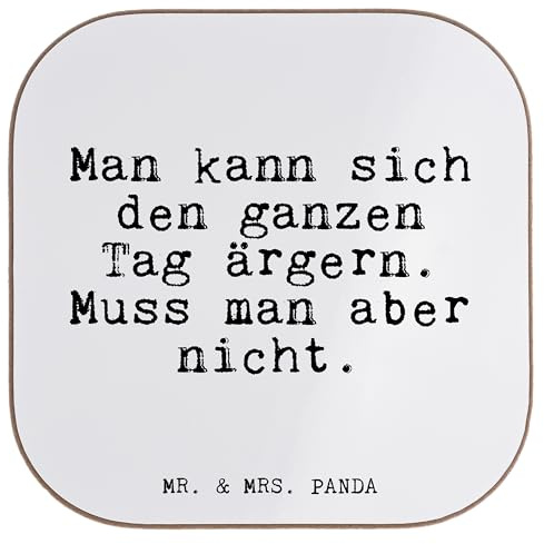 Mr. & Mrs. Panda Untersetzer für Gläser Man kann sich den... - Geschenk, Chef, Coaster, gläseruntersetzer, Holzuntersetzer, Tasse, Freundin, Sprüche, Tischuntersetzer, Partner, Kollegin, Mutter, Zicke
