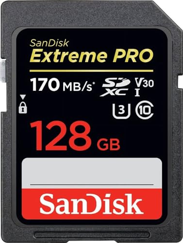 SanDisk 128GB Extreme PRO UHS-I SDXC Memory Card