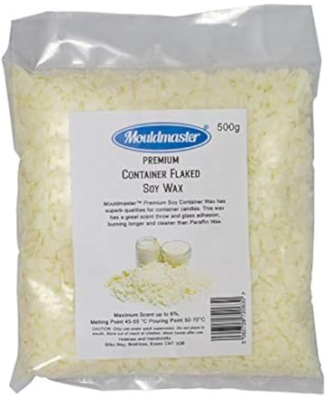 Mouldmaster Premium Container Soy Wax Flaked 500g, MP02