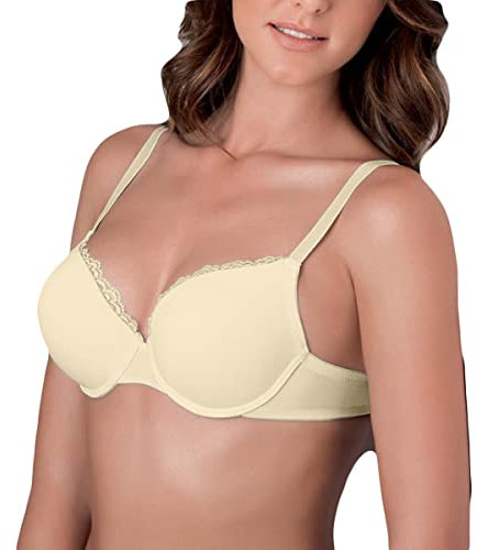 Cotonella 1 Pezzo Reggiseno Donna L'Altra CD058 Push Up Imbottito con Ferretto - Coppa B, Nudo 5B