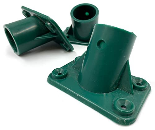 TDBS 3-Pack Plastic Broom Bracket, Heavy Duty, 1 1/8” Broom Head Bracket
