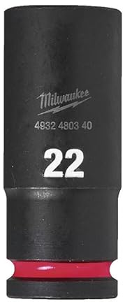 Milwaukee - ½ Shockwave™ Impact Duty Impact Socket - Standard - 22mm