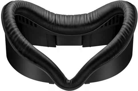 SUPERUS Facial Interface & Face Cover Pad für Meta Quest 3 - VR-Zubehör kompatibel mit Meta/Oculus Quest 3, Anti-Lichtdurchsickerung Weiches Leder PU Face Cushion Pad