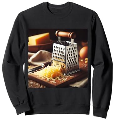 Fun Cheese Lover Cheese Grater Sweatshirt