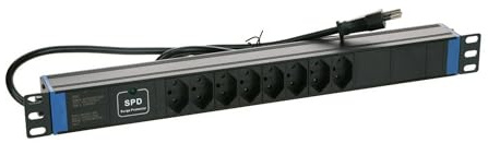 DSIT 19 Schweizer Steckdosenleiste Master Overload - 8-fach (DS-8PDU-CH-MO)