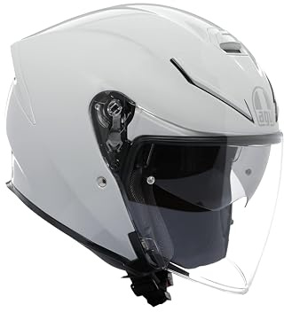 AGV - K5 JET EVO E2206, Jet Unisex Motorbike Helmet, Carbon and Glass Fibre Open Face Motorcycle Helmet, with Scratch Resistant and Anti-UV Visor