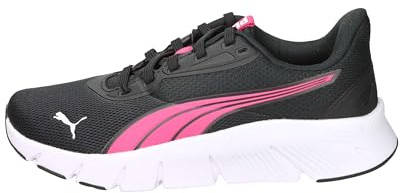 PUMA FlexFocus Lite Modern Jr, Sneaker Unisex - Bambini e Ragazzi, Black Pink White, 38 EU