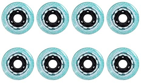 Skateboard-Räder, 8er-Pack, Inline-Rollschuh-Räder für den Innenbereich, Ersatz-Rollschuh-Räder für den Innenbereich, 82A, Ersatz-Zubehör für den Außenbereich, geeignet für oder