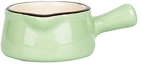 YAOSHER Saucer Porcelain Gravy Sauce Boat Gravy Sauce Boat Saucer Stand Traditional Porcelain Gravy Sauce Boat with Saucer Dish(Green,B)