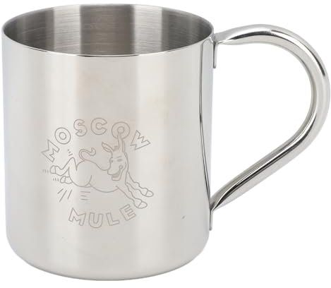 Gehämmerte Kupferbecher, Moscow Mule Set hochwertiger Edelstahl-Becher Cocktail für Moskau Mule Gin Bier Tasse gehämmert (Type 2)